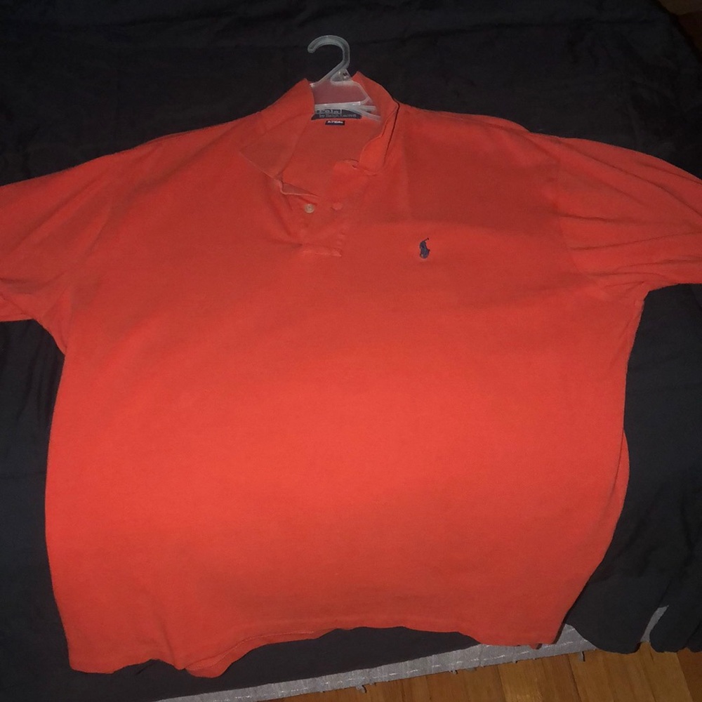 Vintage Orange Ralph Lauren Polo
